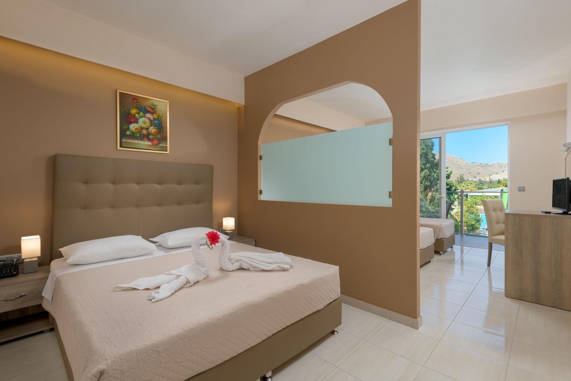 Golden Odyssey Hotel Kolymbia Bagian luar foto