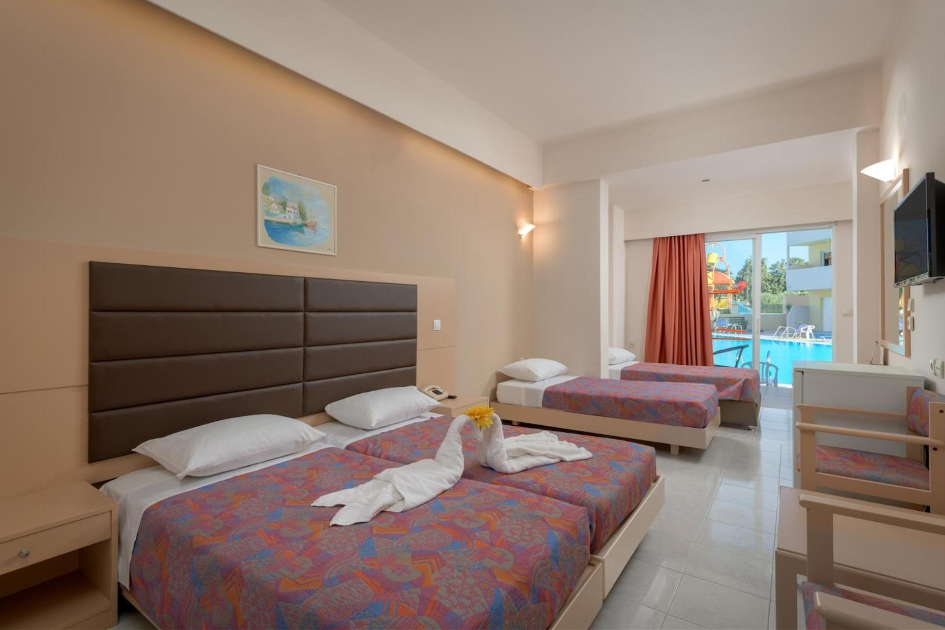 Golden Odyssey Hotel Kolymbia Bagian luar foto