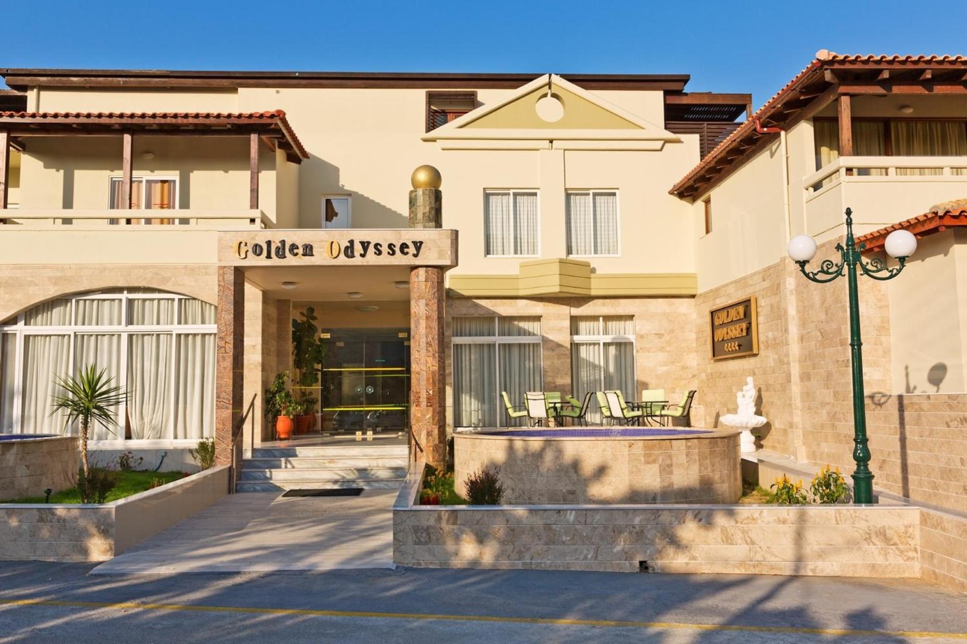 Golden Odyssey Hotel Kolymbia Bagian luar foto