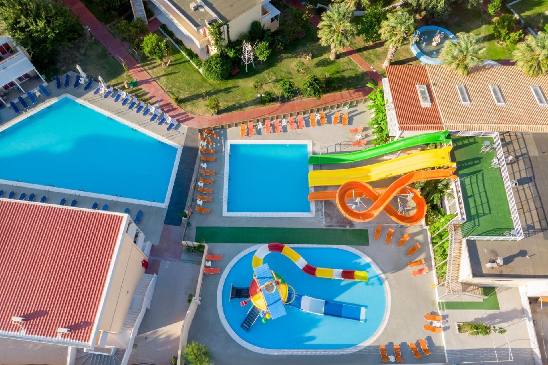 Golden Odyssey Hotel Kolymbia Bagian luar foto