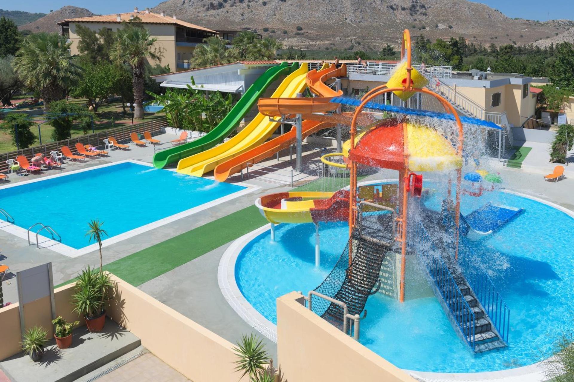 Golden Odyssey Hotel Kolymbia Bagian luar foto